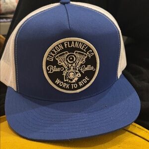 Dixxon Blues Collar work to ride trucker hat pre owned needs a cleaning